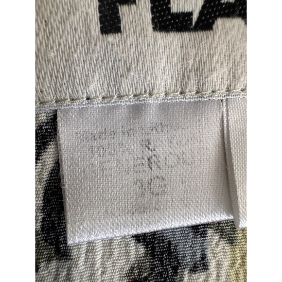 FLAX Designs Dress Tunic 3G 24-26 Art Deco Rayon Thinking Tropics Boho Novelty - Picture 16 of 16